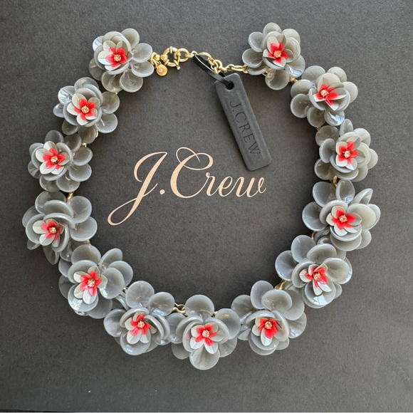 J. Crew floral statement necklace - Picture 8 of 8